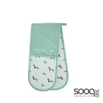 KITCHENCRAFT DACHSHUND DOUBLE OVEN GLOVE