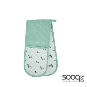 KITCHENCRAFT DACHSHUND DOUBLE OVEN GLOVE
