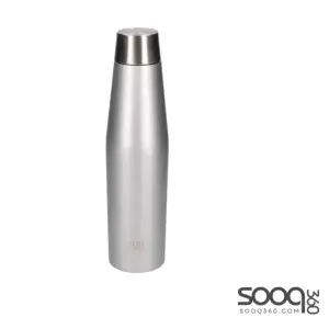 BUILT Perfect Seal Vacuum Insulated Water Bottle, 540 ml, Silver