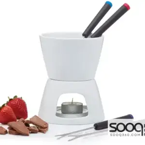 KITCHENCRAFT CHOCOLATE FONDUE SET IN GIFT BOX