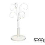 CLASSIC COLLECTION METAL MUG TREE, GIFT TAGGED