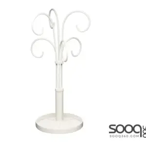 CLASSIC COLLECTION METAL MUG TREE, GIFT TAGGED