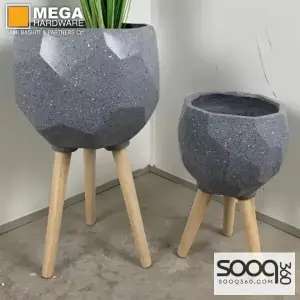 قوار نباتات فخار 24 * 24 * 20 سم