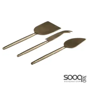 Hammered Cheese Knives - Set of 3
