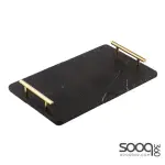 EMERSON BLACK LONG RECTANGLE SERVING BOARD