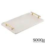 EMERSON WHITE SERVING TRAY