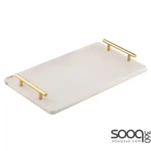 EMERSON WHITE SERVING TRAY