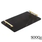 EMERSON BLACK SERVING TRAY