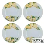 CITRUS BLOOMS SIDE PLATE SET OF 4