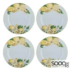 CITRUS BLOOMS SIDE PLATE SET OF 4