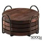 ORSON NATURAL 4PK COASTER SET