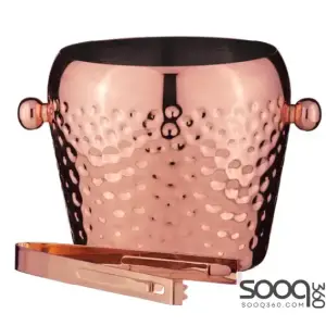 SPENCER HAMMERED COPPER ICE BUCKET