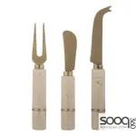 EMERSON CHAMPAGNE 3PCE GRAZING KNIFE SET