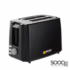 حماصة توست ميجا 750 واط شريحتين اسود