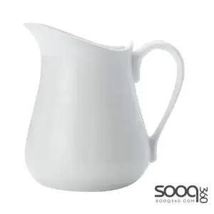 Maxwell & Williams MWAA023 White Basics Milk Jug / Gravy Jug with Handle, Porcelain, White, 320 ml