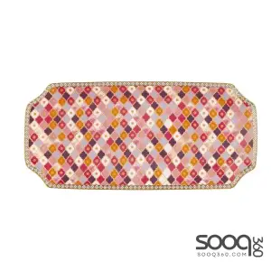 Maxwell & Williams HV0126 Teas & C’s Kasbah Serving Platter in Gift Box, Porcelain, Rose, 25 x 11.5 cm