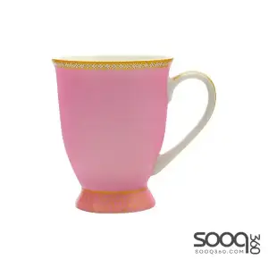 Maxwell & Williams Teas & C’s Kasbah Coffee Mug in Gift Box, Porcelain, Hot Pink, 300 ml