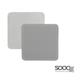 Creative Tops C000269 Faux Leather Square Coasters