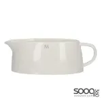 M By Mikasa Porcelain Gravy Boat, 18.5 x 9.5 cm (7 Inch x 3.75 Inch)