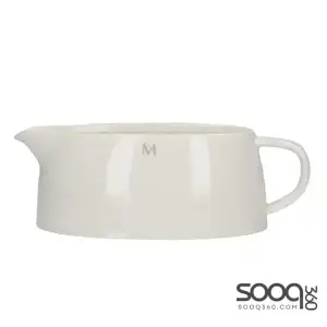 M By Mikasa Porcelain Gravy Boat, 18.5 x 9.5 cm (7 Inch x 3.75 Inch)