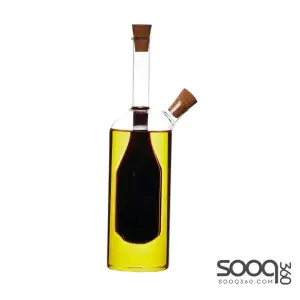 KitchenCraft oil and vinegar dispenser 350 ml glass transparent
