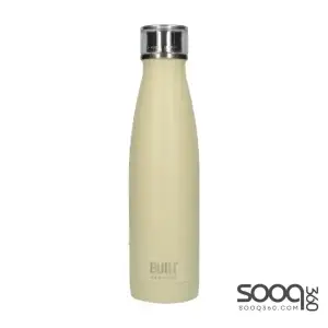 Built 17Oz Double Walled Stainless Steel Water Bottle Vanilla