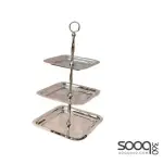 3 TIER CAKE STAND 23X23X38 cm