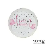 CREATIVE TOPS AVA & I FLAMINGO ROUND TRINKET DISH