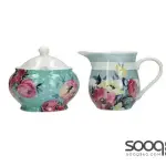 KITCHENCRAFT MIKASA CLOVELLY CREAMER AND SUGAR POT