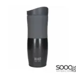 Built 470ml Tilt Stainless Steel Travel Mug Charcoal And Grey