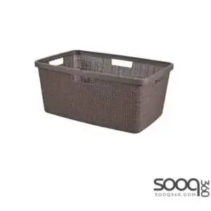 سلة غسيل كيرفر جوت - بني 46 لتر