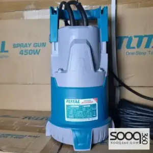 مضخة غاطسة بلاستيك 400 واط 1" 8 متر من توتالTWP64006