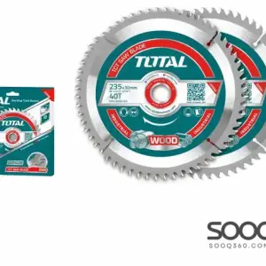 أسطوانة قص خشب 9.1/4" 40 سن من توتالTAC2316252