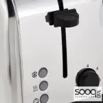 حماصة خبز بلاك أند ديكر 2 شريحةET222-B5