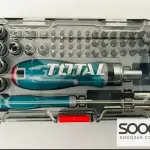 مفك مع راسيات 55 قطعة من توتالTACSD30556