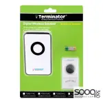 Terminator Wireless Digital Doorbell with 38 Ringtones