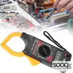 Digital measuring device with clip
