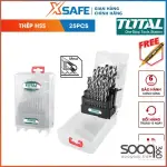 طقم ريش دريل حديد 25 قطعة من توتالTACSD0251