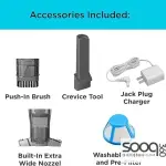 Black & Decker Advanced Clean Cordless Handheld Vacuum Cleaner 12V HLVC320B11-GB