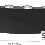 Super Vitro 21cm Wall Lamp - Black