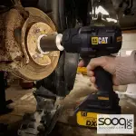 DX7020 درل بوكس 700 نيوتن 1/2 انش 18 فولت مع بطاريتين 4 امبير كتربلر