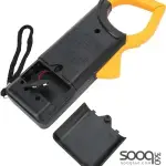 Digital measuring device with clip