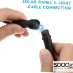 100W Solar Powered Spotlight for Ceiling