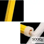 سلم حبل ارجل فيبر عدة اطوال