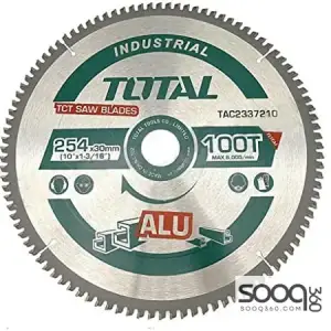 صينية/اسطوانة قص المنيوم 10"من توتال