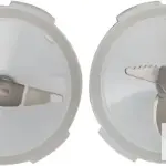 Black & Decker Blender with Chopper and Slicer - 300W, White BX275-B5