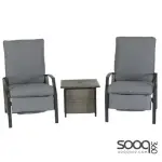 Garden seating set - 3 pieces