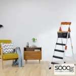 Housewepper 4+1 Step Foldable Ladder