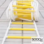 سلم حبل ارجل فيبر عدة اطوال