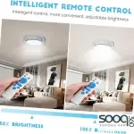 100W Solar Powered Spotlight for Ceiling